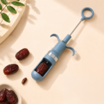 ⁦بكج أدوات المطبخ السريعة (مكبس قطايف + خلاية بذور وزيتون + علبة مكعبات ثلج)⁩ - الصورة ⁦6⁩
