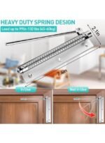 ⁦مفصلة باب هيدروليكية ذكية للإغلاق الصامت والآمن - ستانلس ستيل فائق التحمل (Heavy Duty)⁩ - الصورة ⁦8⁩
