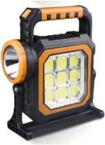 ⁦شنطة عدة متكاملة متعددة الاستخدامات مع كشاف LED قوي وشحن بالطاقة الشمسية للطوارئ⁩ - الصورة ⁦3⁩