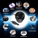 ⁦محول كهرباء للسيارة 150 وات (Inverter) بمخرج فيشة منزلية AC و3 منافذ USB للشحن السريع⁩ - الصورة ⁦3⁩
